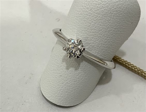 Anello Miluna Donna Solitario Di Diamanti in Oro bianco Diamante LID3433-030G7 - LID3433-030G7